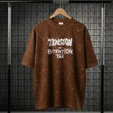 Tension Se Intension Tak Acid Wash Oversize T-Shirt